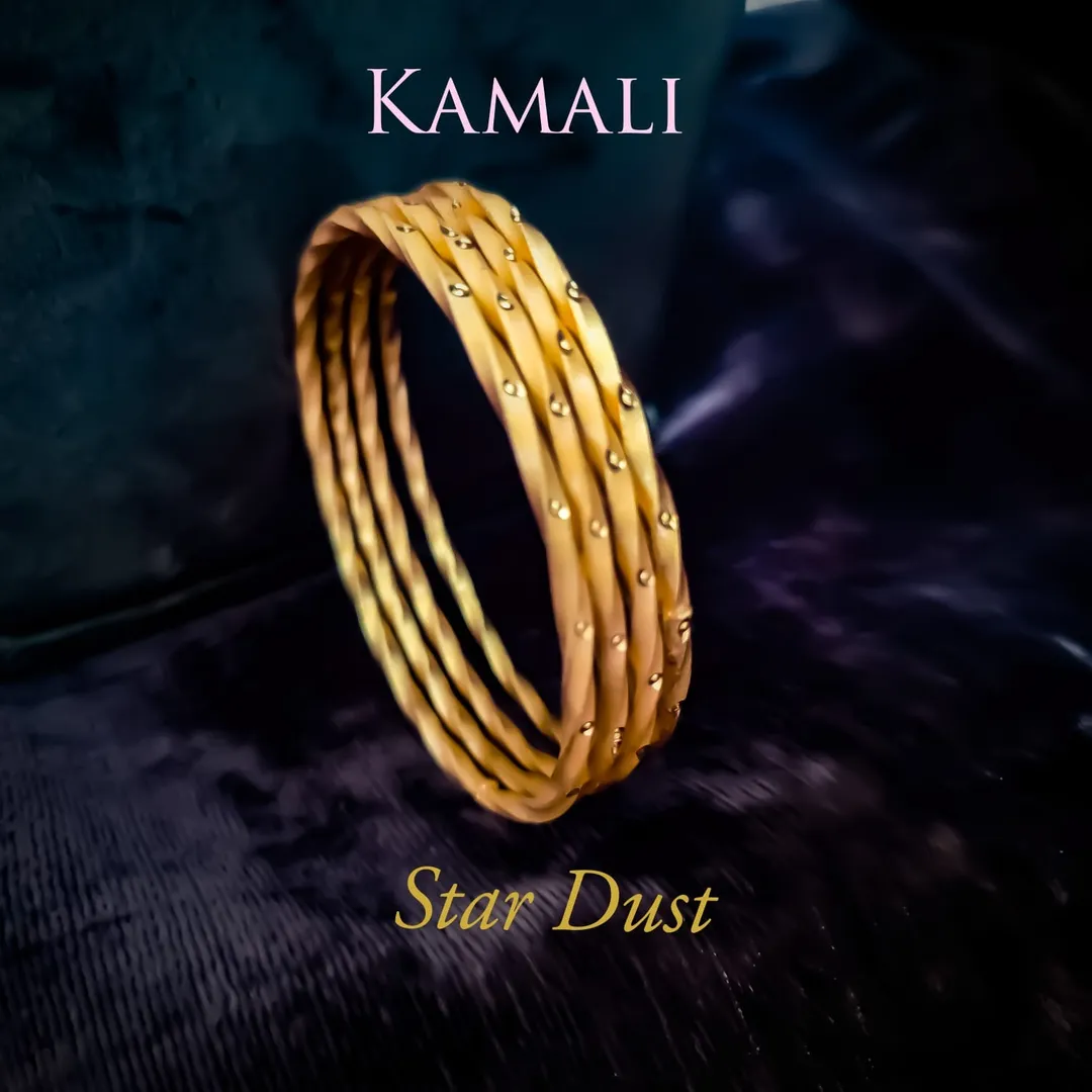 1gm Plated Bangles
Exclusive Gilded Jewellery Collections
Star Dust Collections
For full image f...