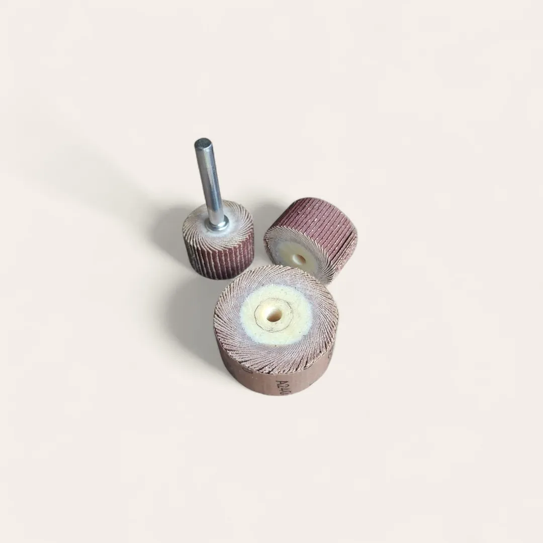 Launching new range of MOP Wheels.
FlapCraft Quick Change Flexible MOP Wheels
Sizes: 8x8 mm to 50x20...