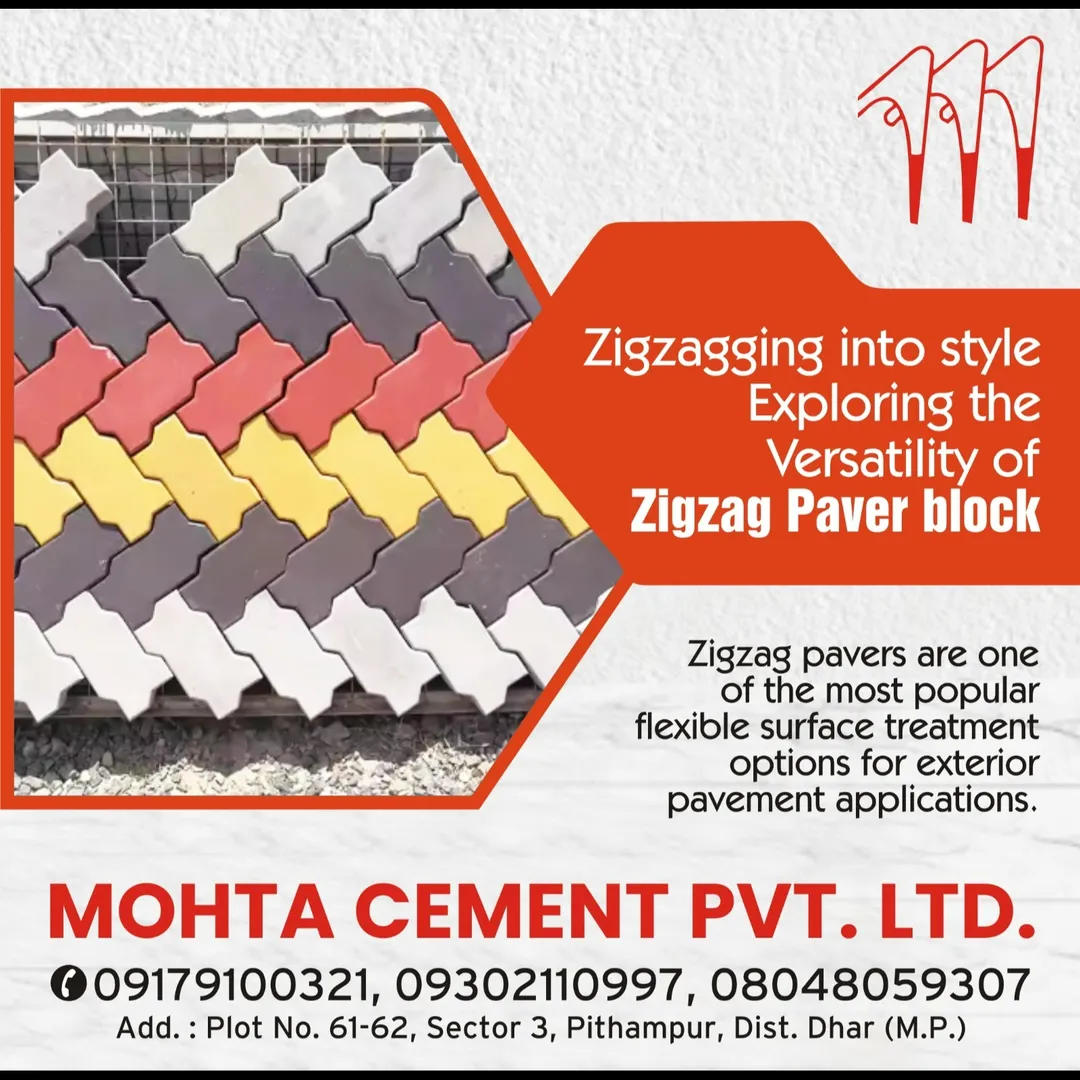 Best Paver Blocks Supplier in Indore
Mohta Cement Pvt Ltd is recognized as the leading paver blocks ...