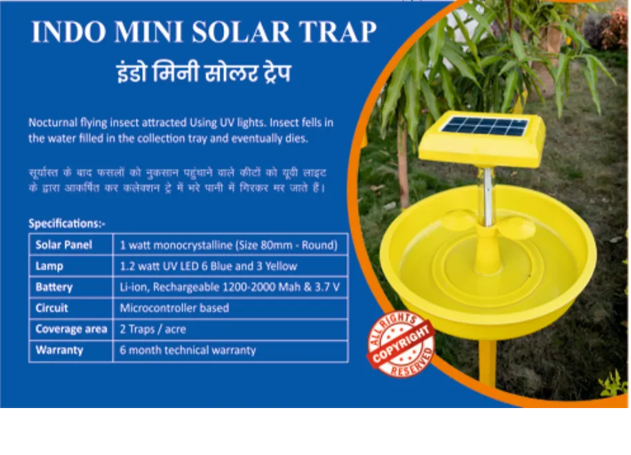 INDO MINI SOLAR TRAP