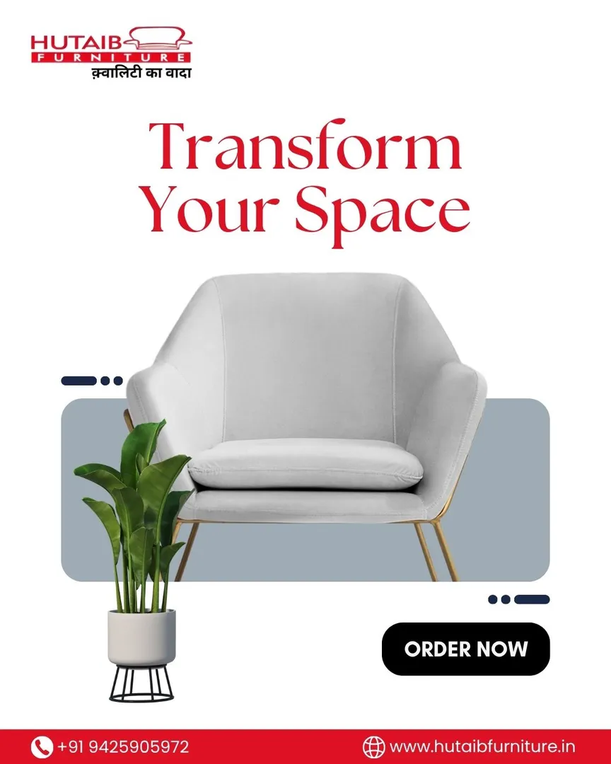 ✨ Transform Your Space, transform your vibe! Meet our ultra-comfy accent chair—sleek grey upholster...