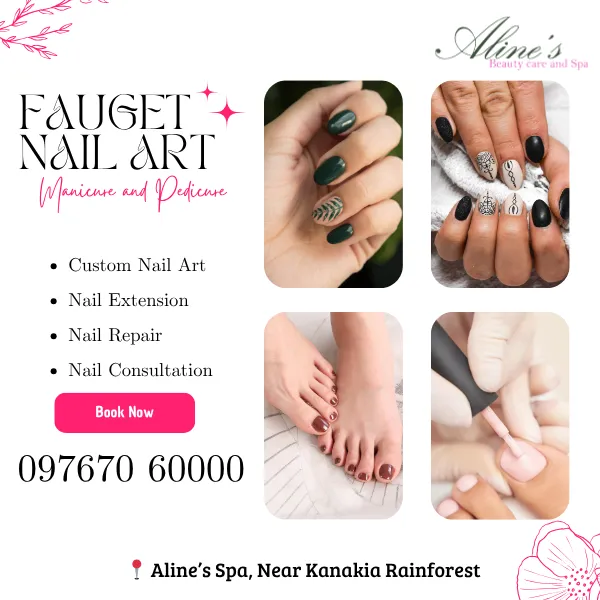 Who says nails don't make a statement? ๐ Step into luxury at the best beauty salon in Andheri and t...