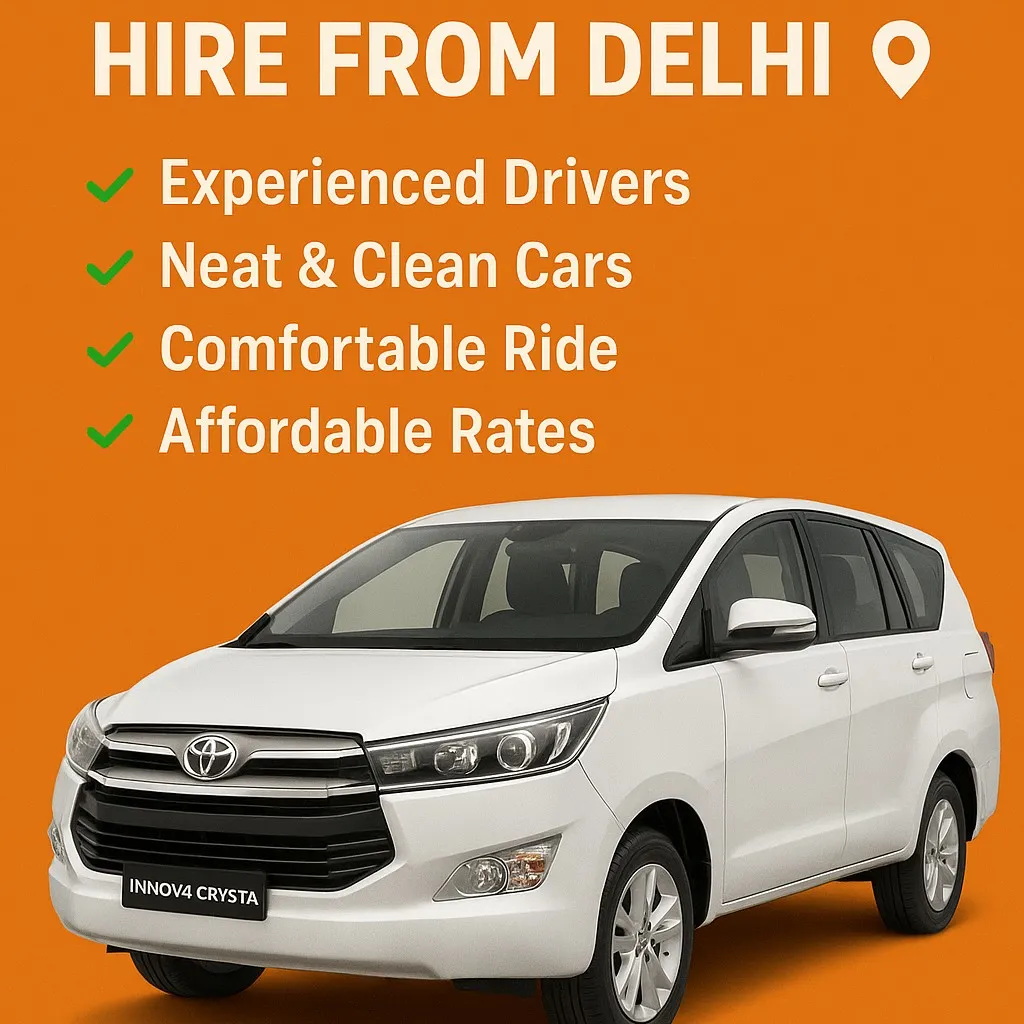 🌍 "Explore India with M.S Tour & Travels – Crysta Innova on Rent"