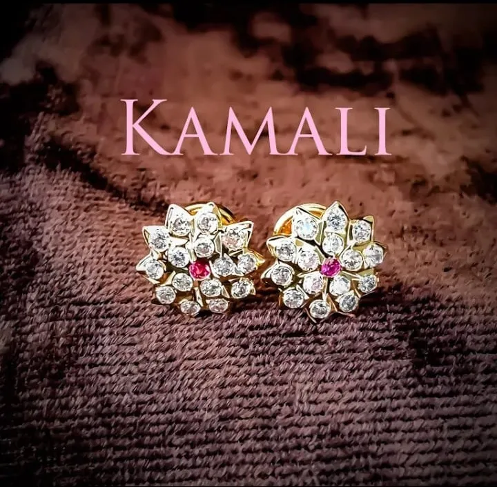Daily Use Impon Stud
Hand crafted Traditional Impon Jewellery with CZ stones setting and with South...