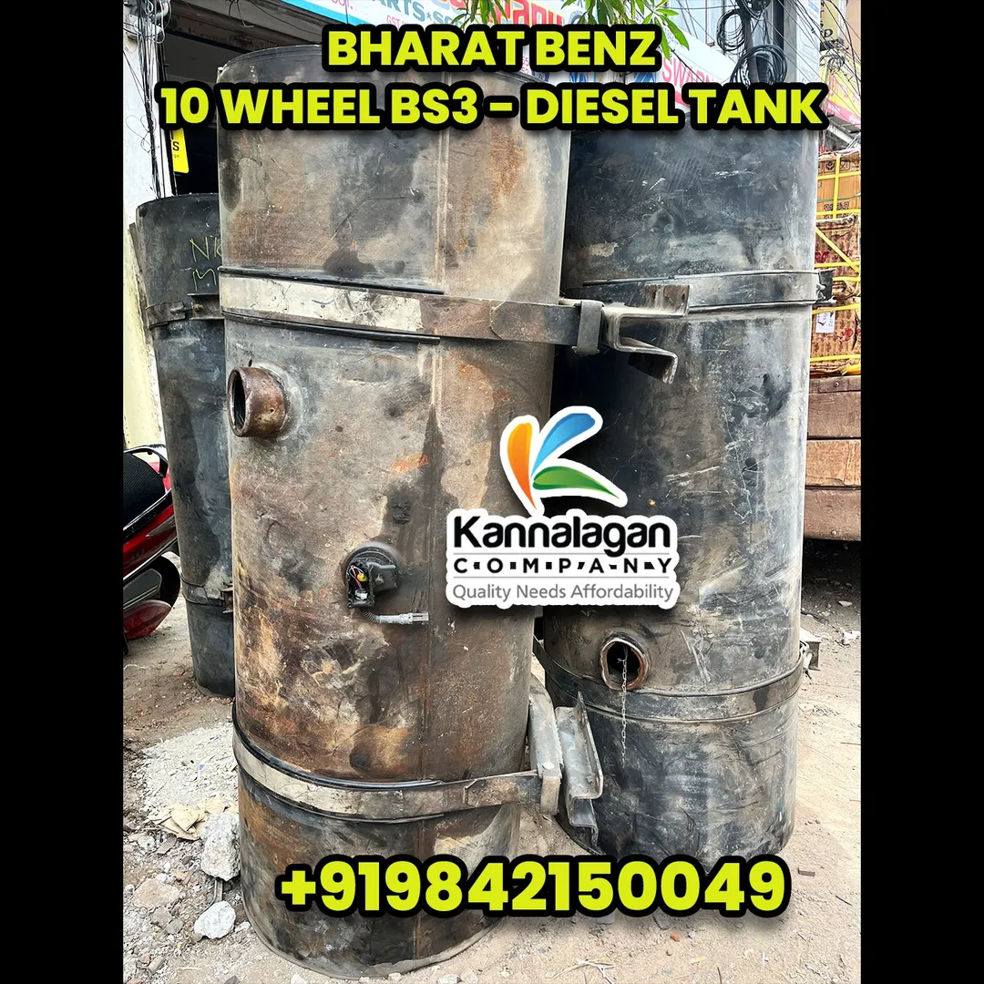 BharatBenz 10 Wheel BS3 Diesel Tank in Madurai – Trusted Supply by N. Kannalagan Company