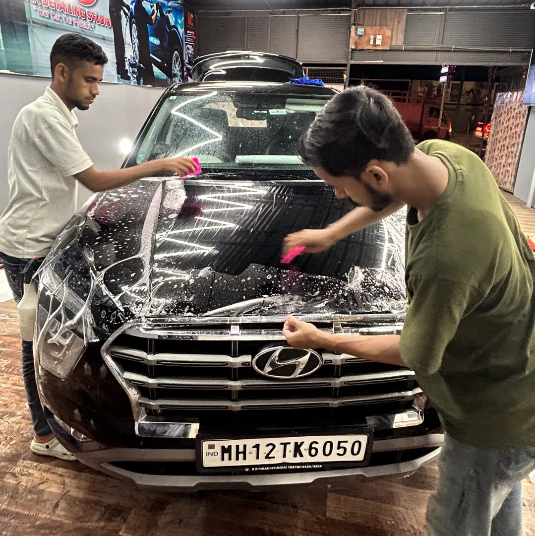 BEST QUALITY PPF IN UC CAR DETAILING STUDIO LOCATION MAGARPATTA HADAPSAR PUNE