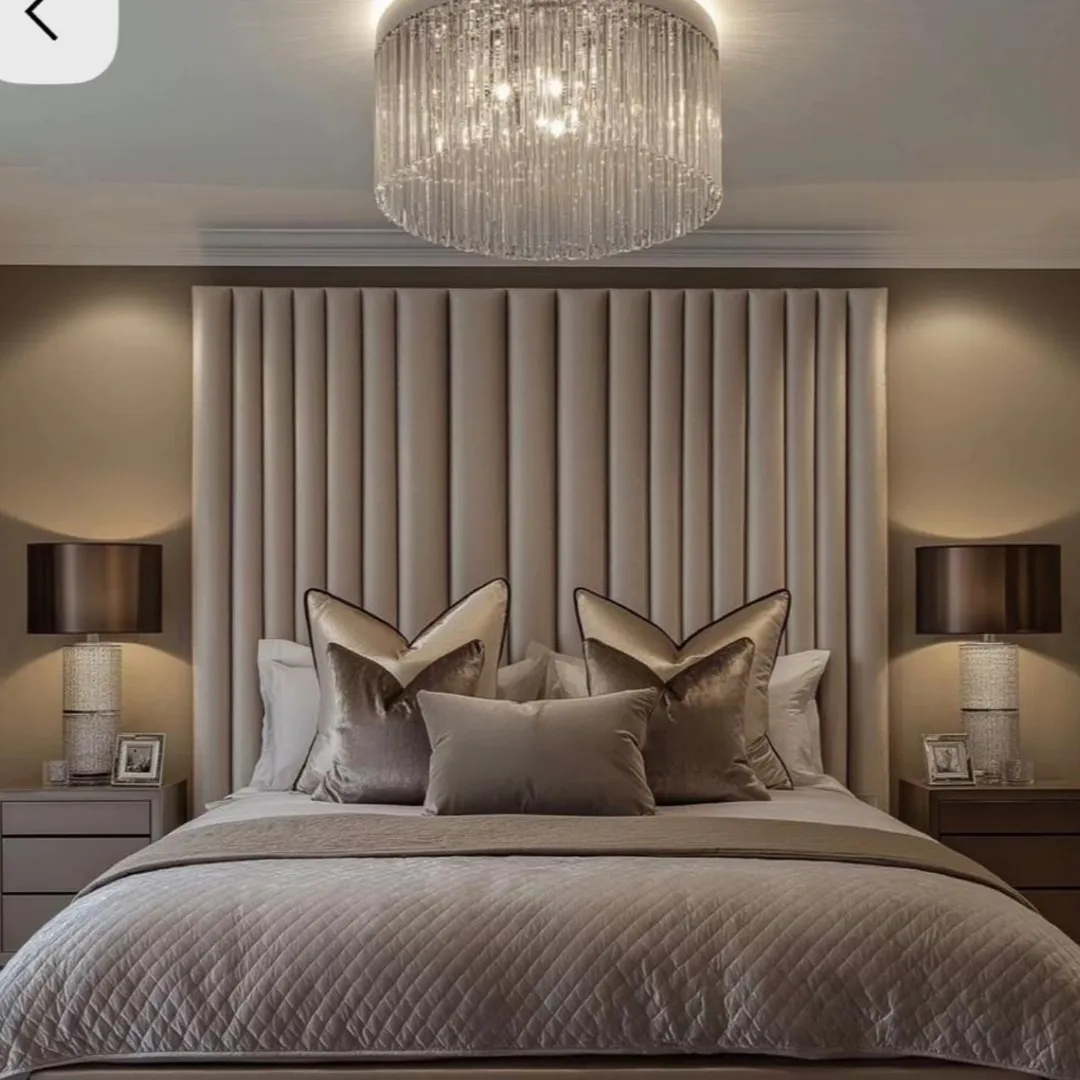 Wall panel bed