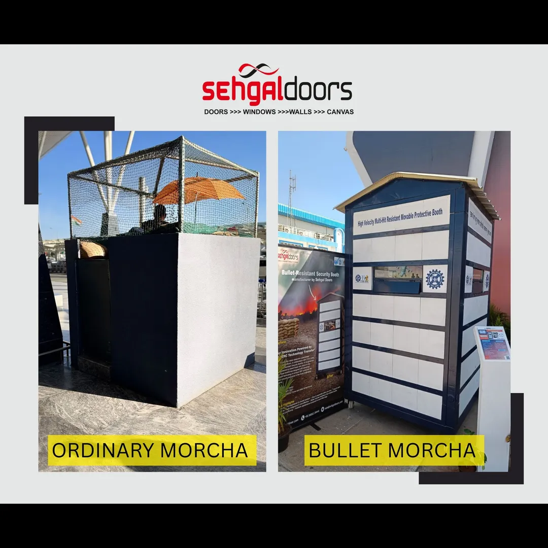 BULLET RESISTANT SECURITY BOOTH