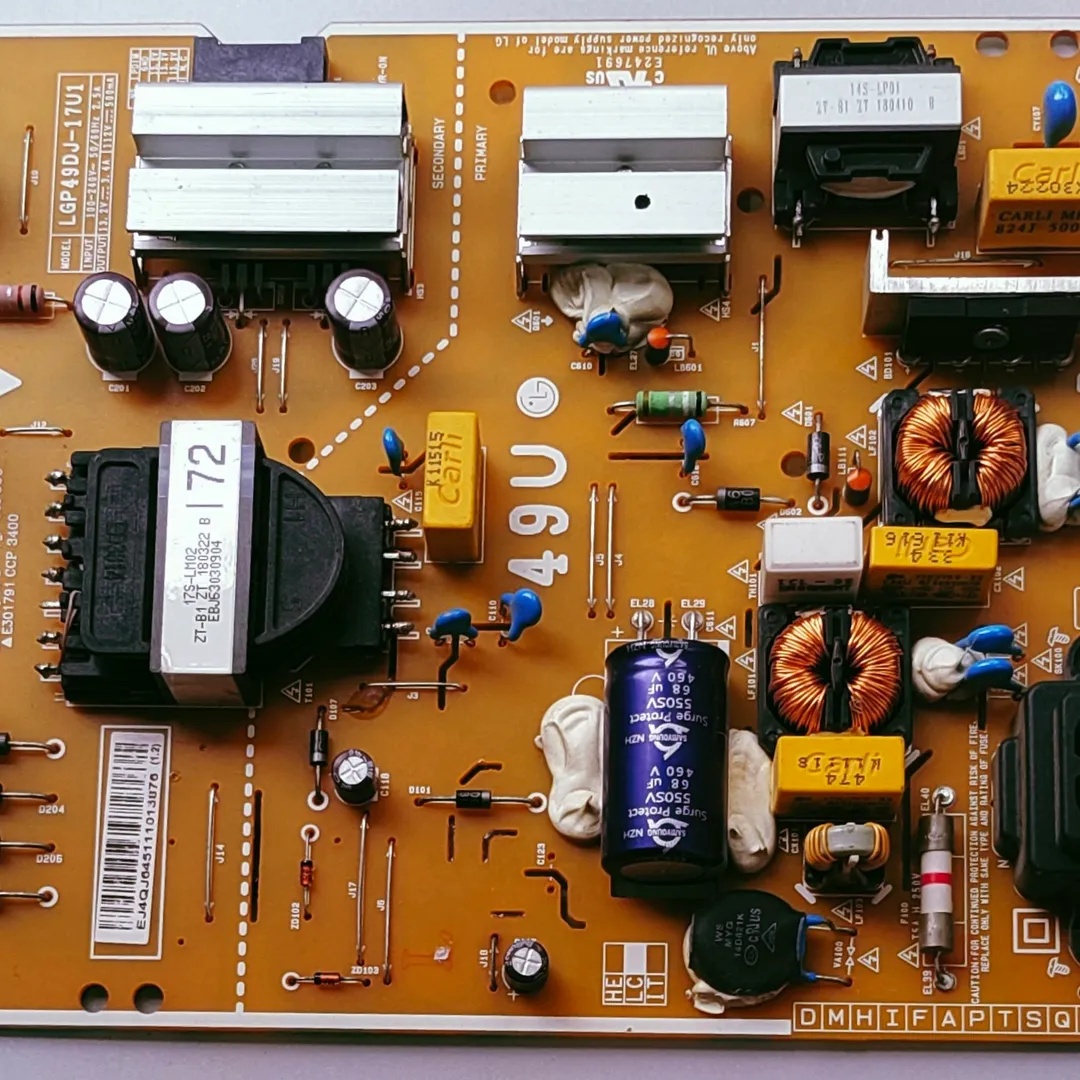 LG LED TV 49UK6360PTE Power Supply Board
