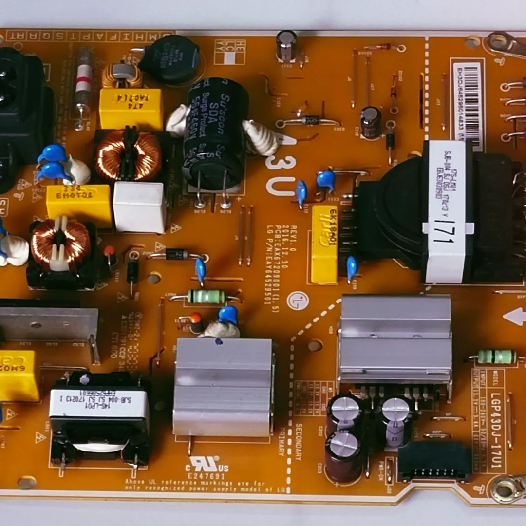 LG LED TV 43LJ554T-TA Power Supply Board