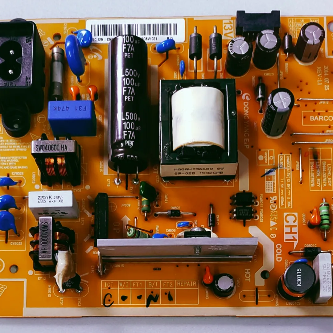 SAMSUNG LED TV UA32FH4003R Power Supply Board