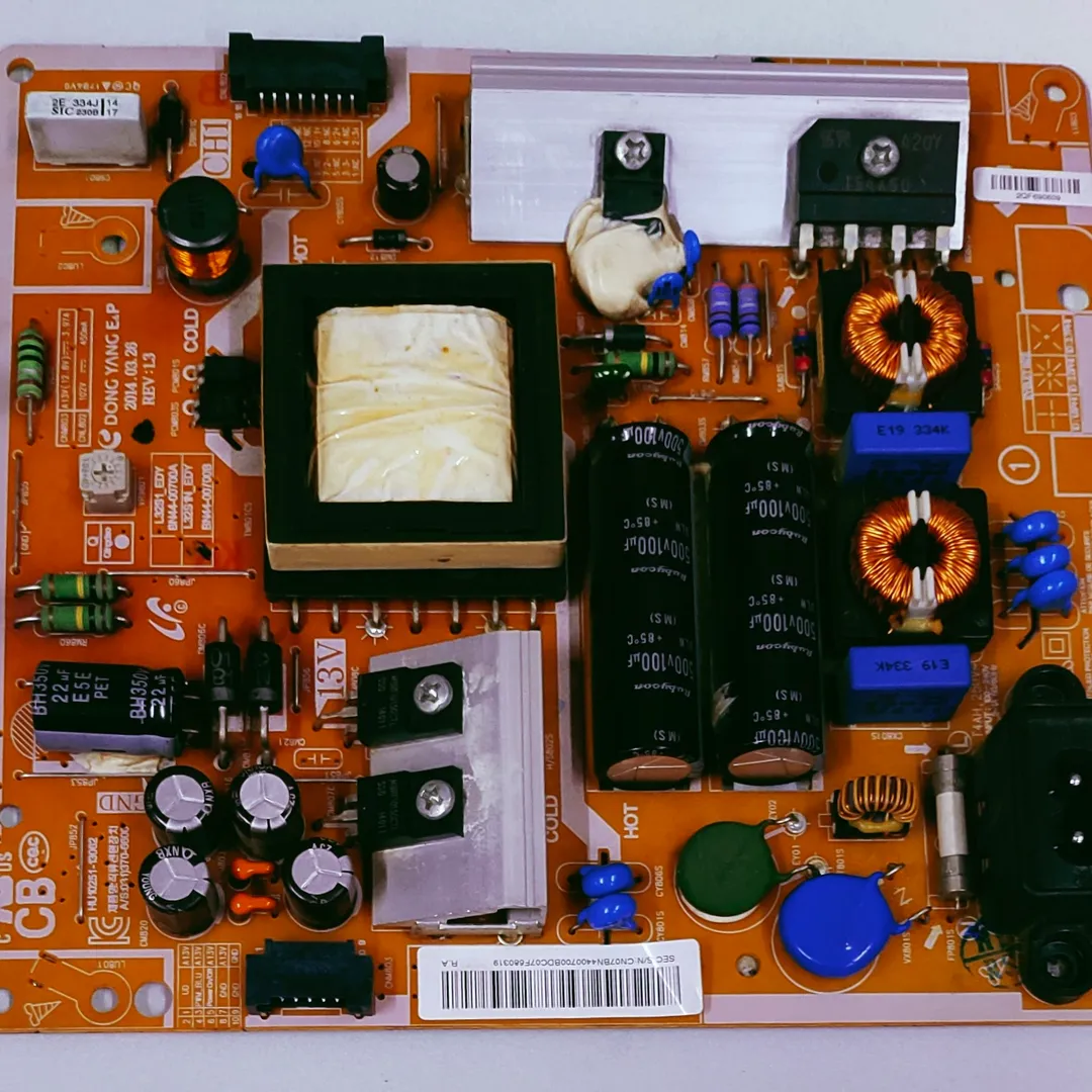 SAMSUNG LED TV UA32H5570AV Power Supply Board