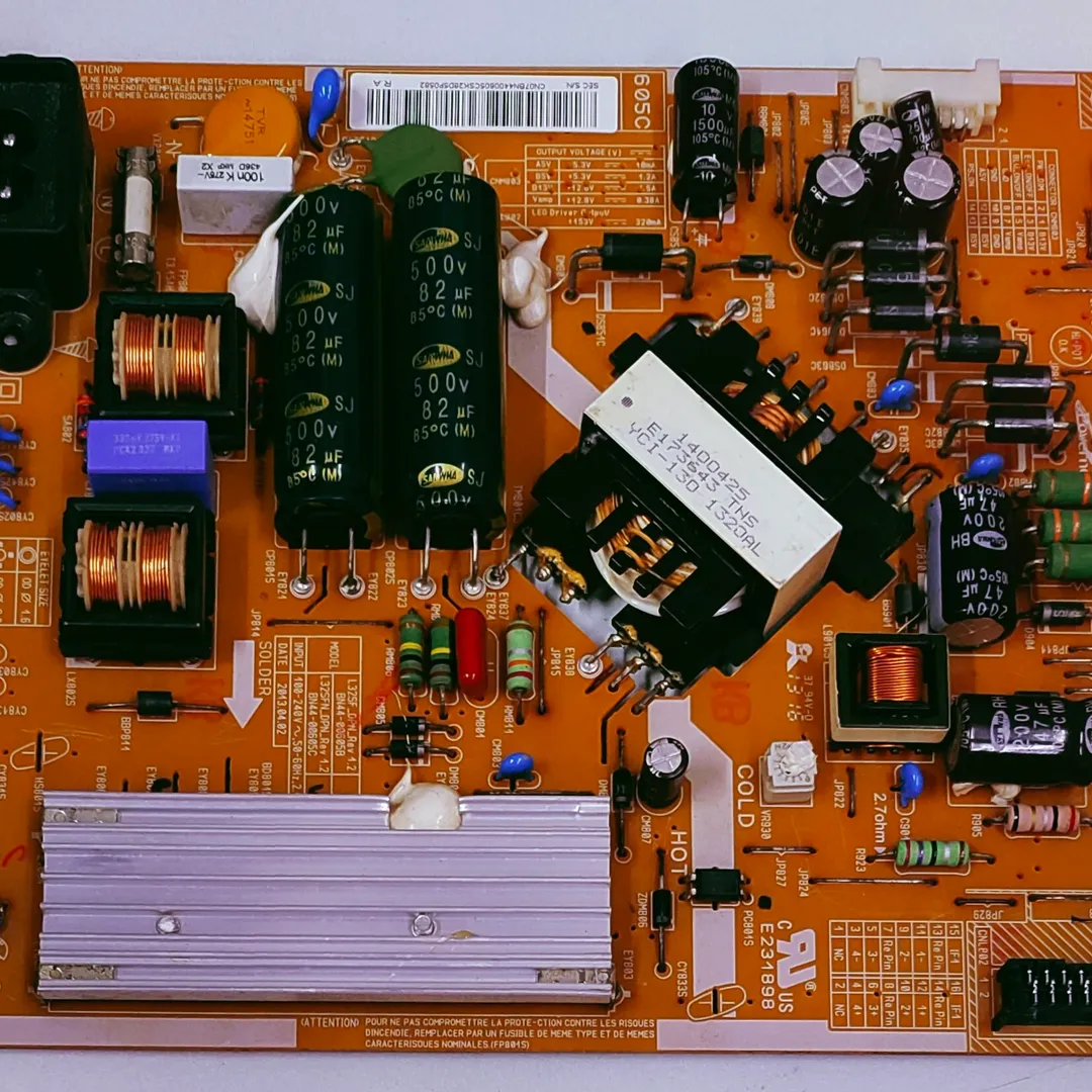 SAMSUNG LED TV UA32F5100AR Power Supply Board