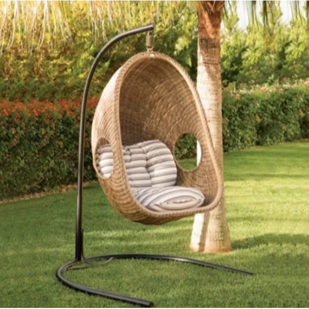 Outdoor Wicker Garden Swings