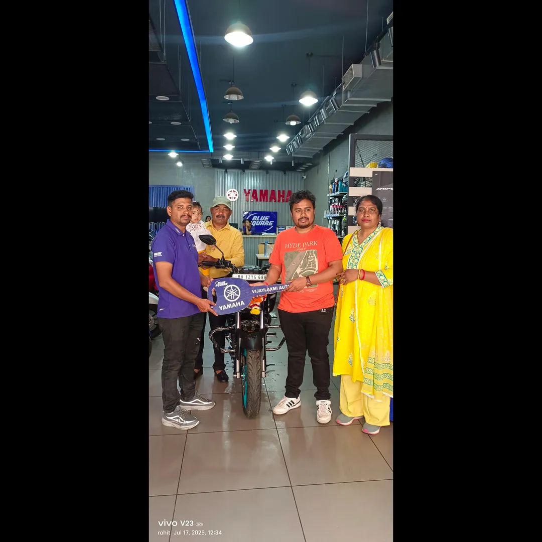 šļø Yamaha FZ at Vijaylaxmi Yamaha Pune
The Yamaha FZ Series is available at Vijaylaxmi Yamaha Showr...