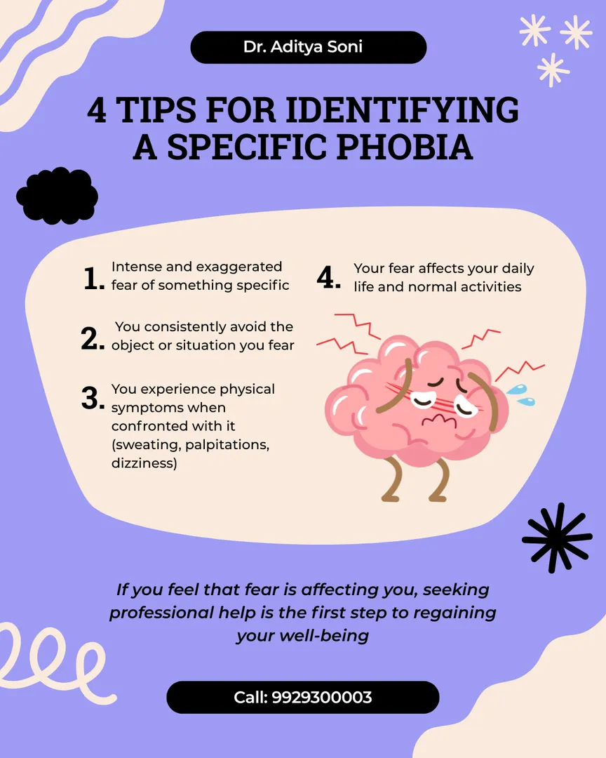 Phobia: Understanding, Symptoms & Treatment | Dr. Aditya Soni, Best Psychiatrist in Jaipur