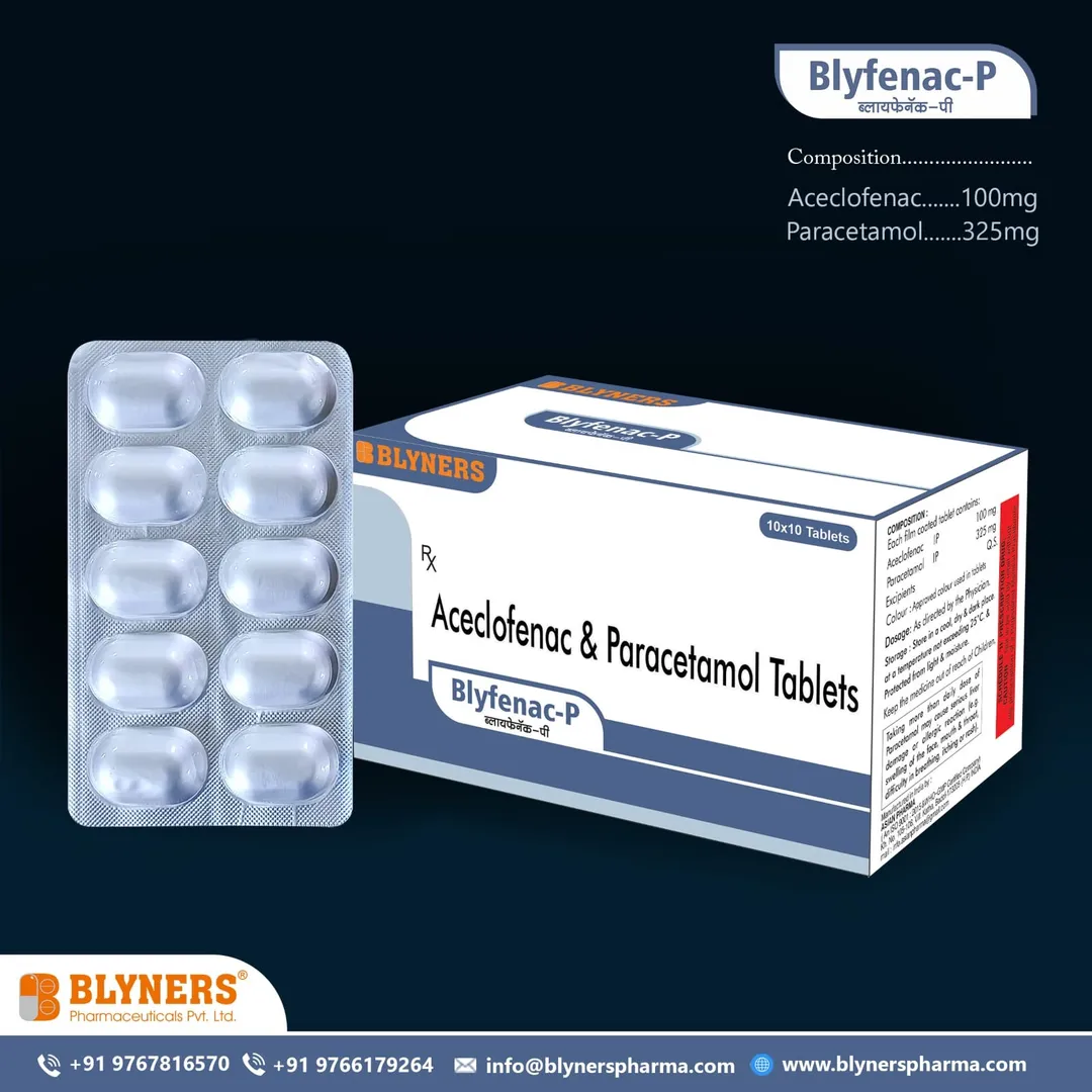 ACECLOFENAC & PARACETAMOL TABLETS