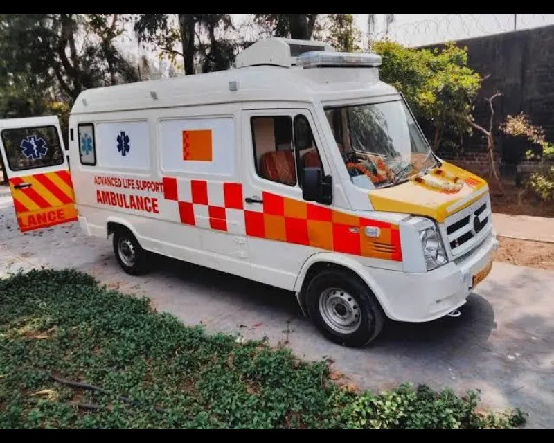 Ambulance servives Silverstreak Multispecialty Hospital
