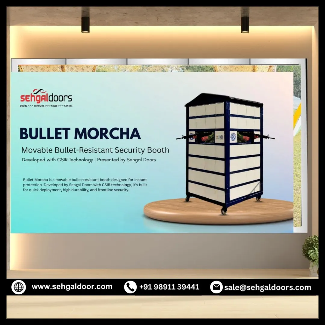 Bullet Morcha – The Future of Movable Bullet Resistant Booths for Security