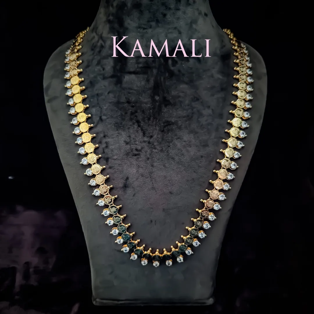 Kasu Maalai Collections
Artificial Gold Plated Jewellery
For full image follow us on YouTube chann...