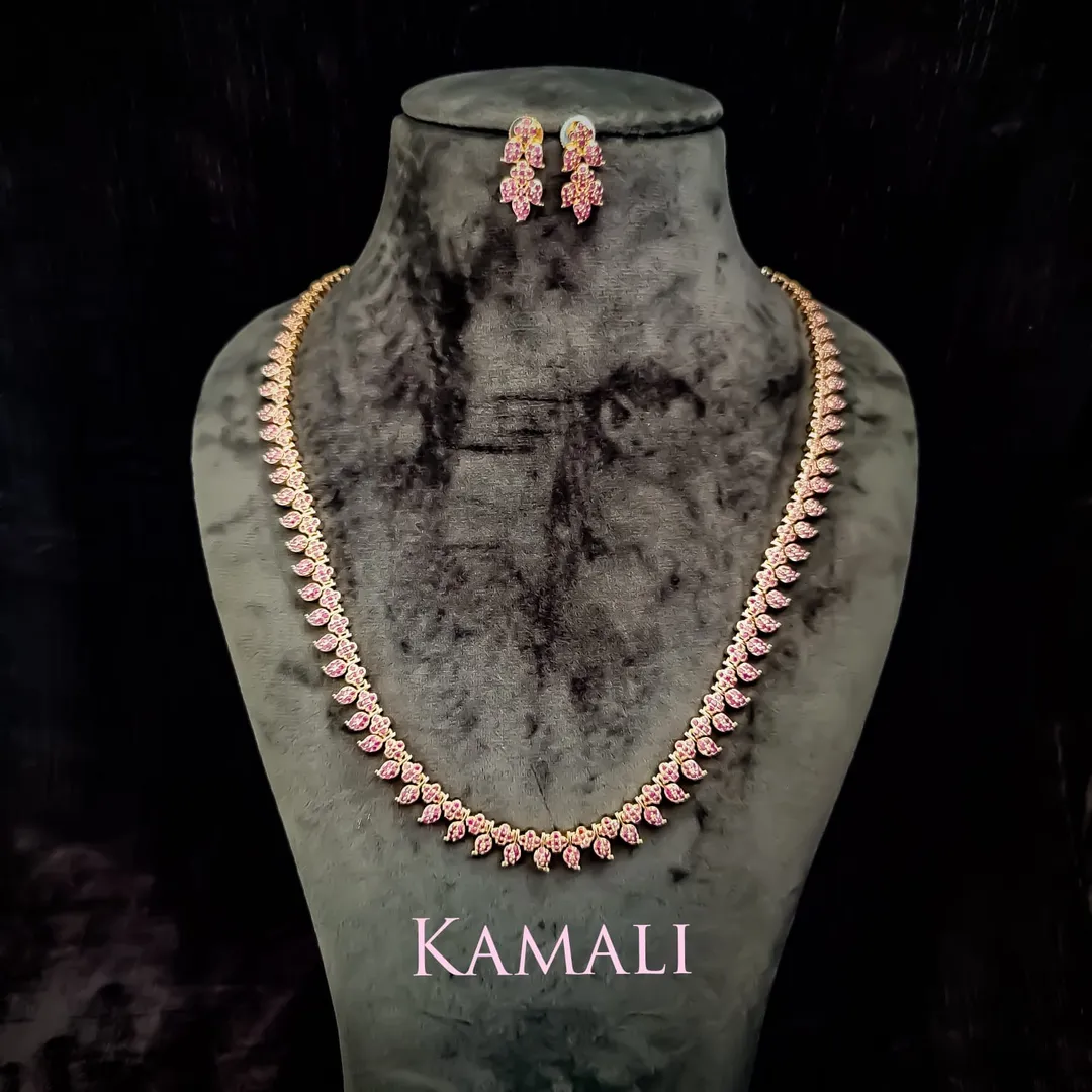 White Stone Necklace Collections
CZ Stones setting
For full image follow us on YouTube channel, In...