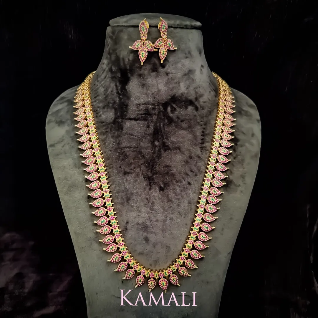 White Stone Necklace Collections
CZ Stones setting
For full image follow us on YouTube channel, In...
