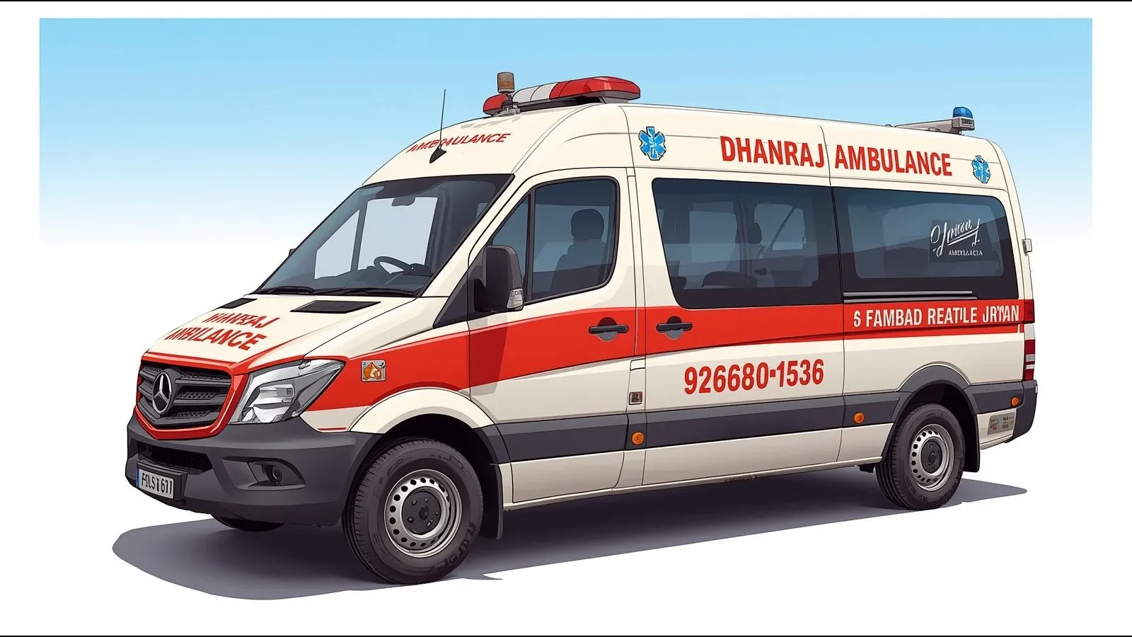 Ambulance services Primus Super Speciality Hospital