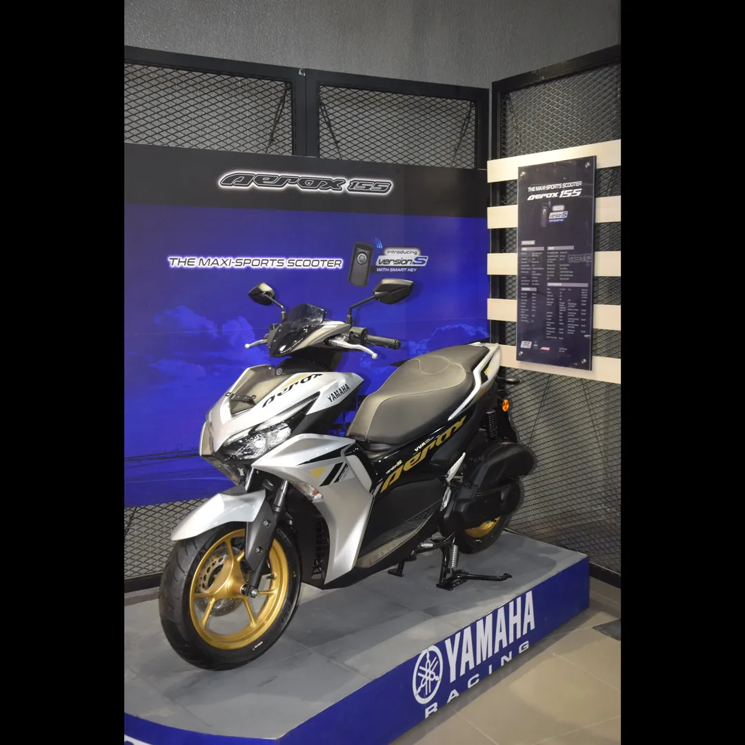 šļø Yamaha Aerox 155 Version S @ Vijaylaxmi Yamaha Pune
The Yamaha Aerox 155 Version S brings racing...