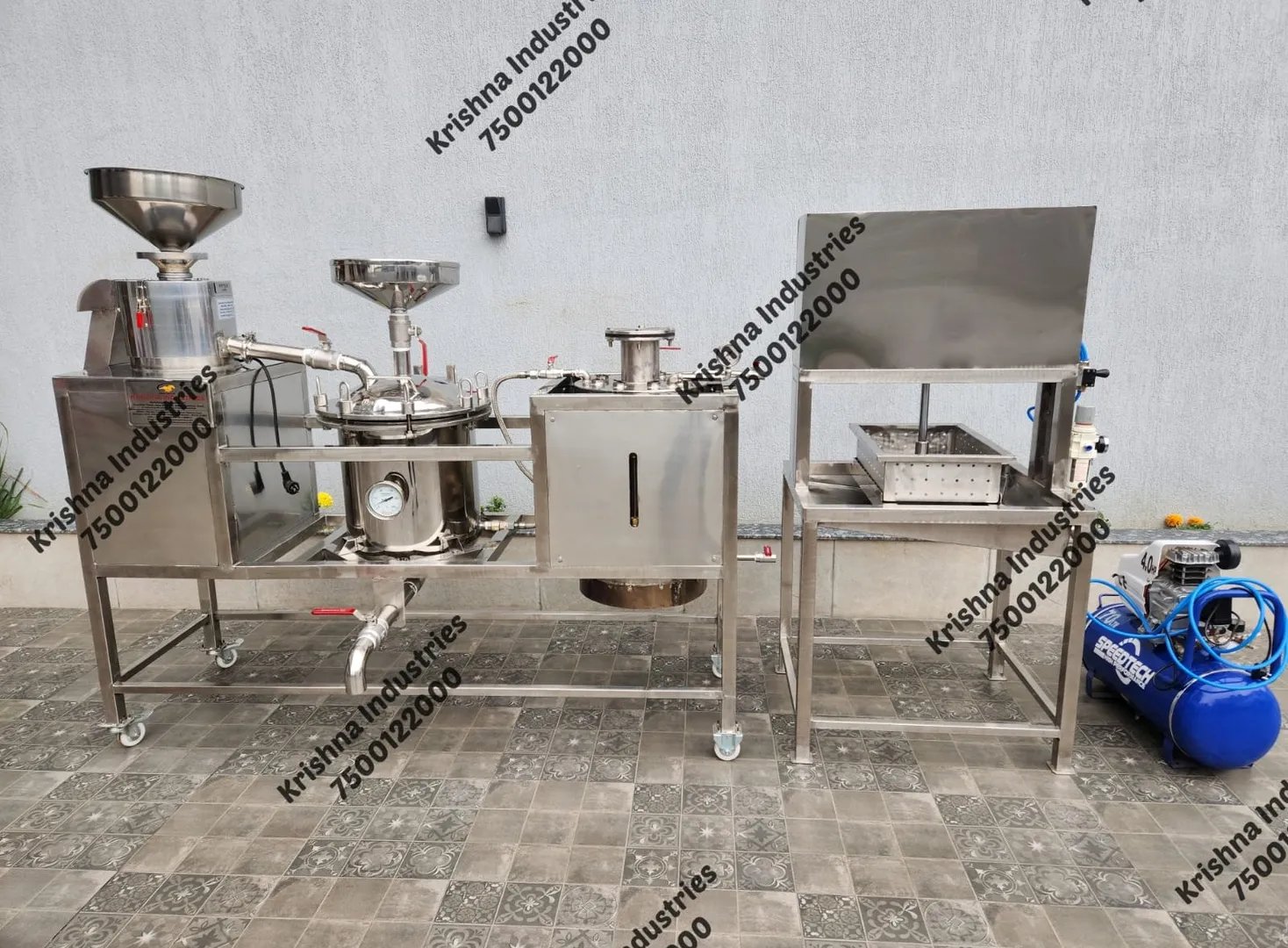 180 LPH Fully Automatic Soya Milk & Tofu Machine – Rudrapur