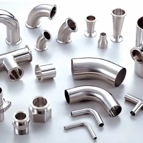 Our range of SS dairy fittings includes: Tri-Clamp Fittings Butterfly Valves SS Elbows and Tee...