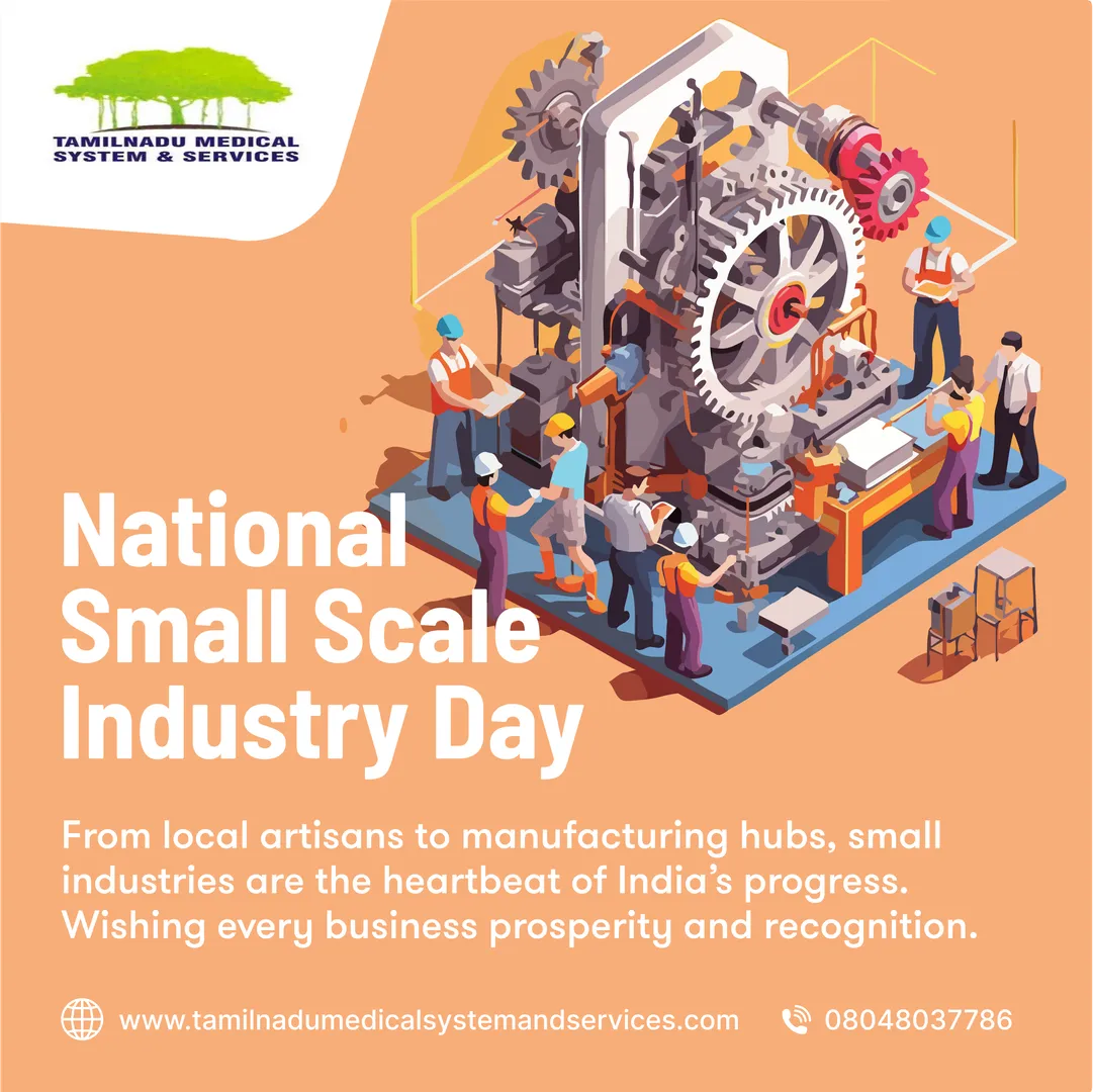 🇮🇳💡 Small industries = Strong Nation! 🌟 Let’s encourage local businesses this National Small Ind...