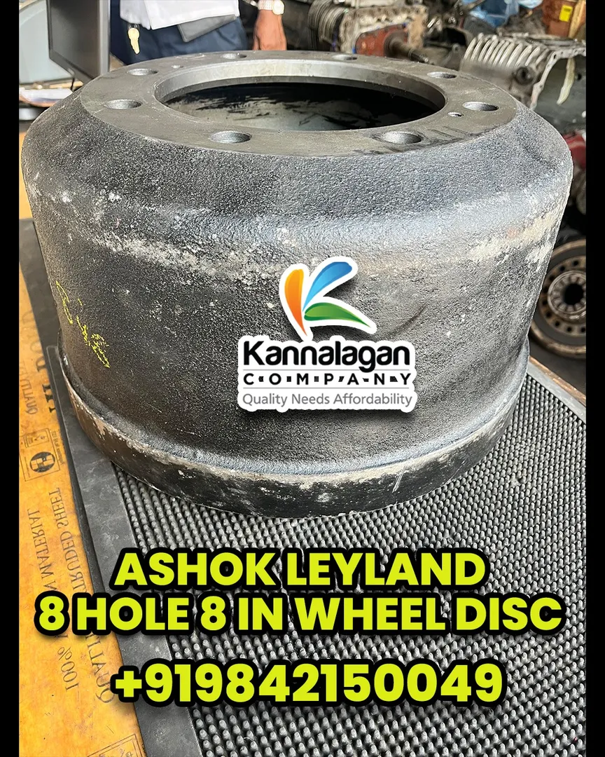 Ashok Leyland 8 Hole 8 Inch Wheel Disc – N.Kannalagan Company, Madurai.
