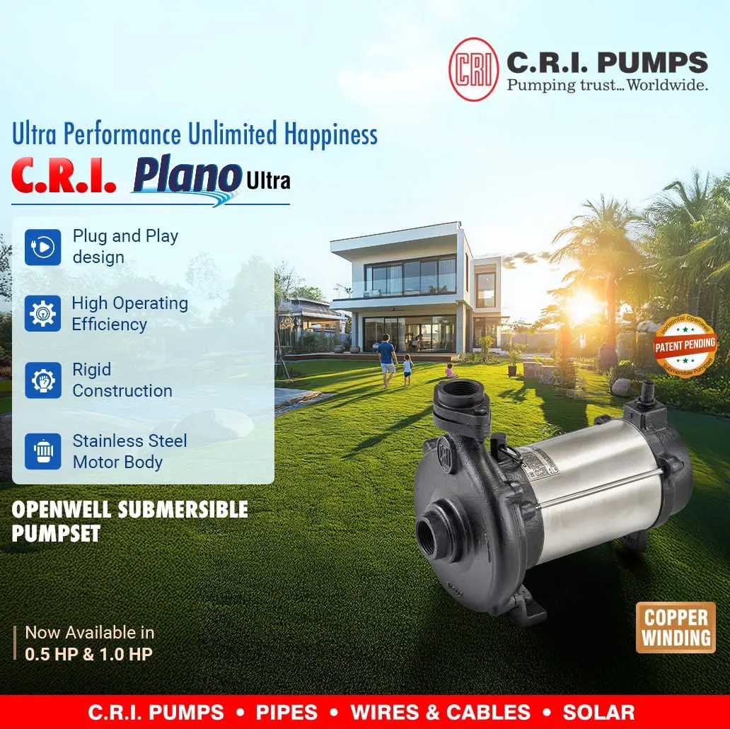 OPENWELL SUBMERSIBLE PUMPS BY CRI available at best price