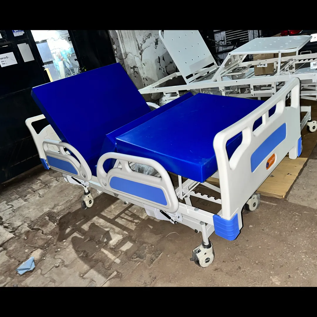Electric ICU Bed ( 5-Function)
Specifications:-
Frame: Made of high-quality CRCA steel, epoxy powder...