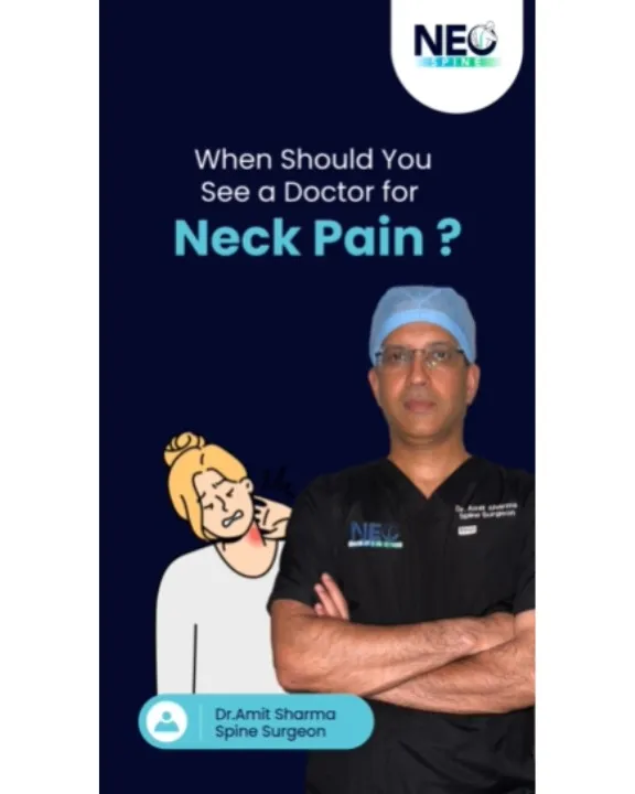 Neck pain is common, but knowing when to see a doctor is crucial. If your pain lasts more than 2 wee...