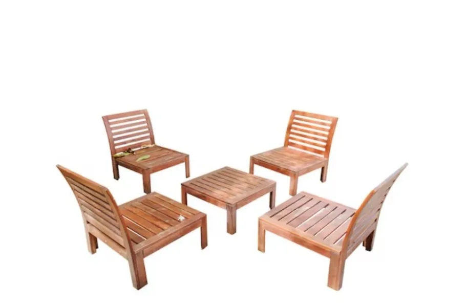Square 4 Seater Outdoor Chair in Delhi – Modern Seating for Open Spaces