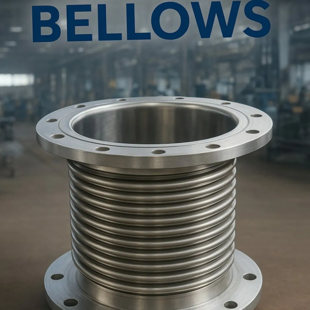 Stainless steel bellows are precision-engineered components designed to absorb movement, vibration, ...