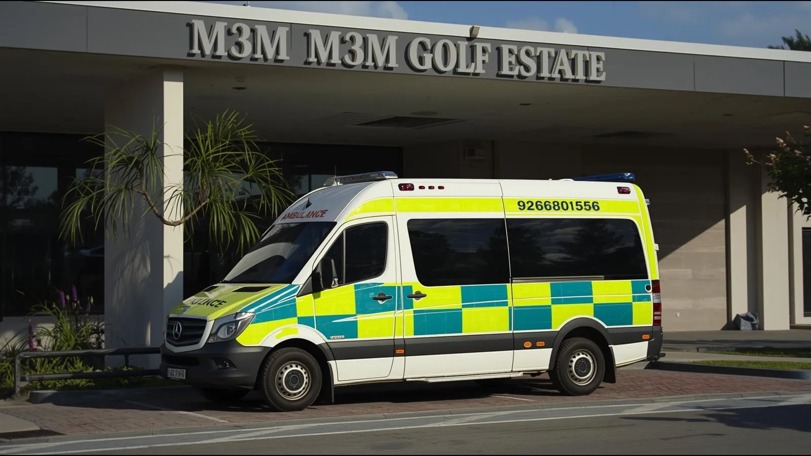 Ambulance services in M3M Golf Estate 24/7 Gurgaon
