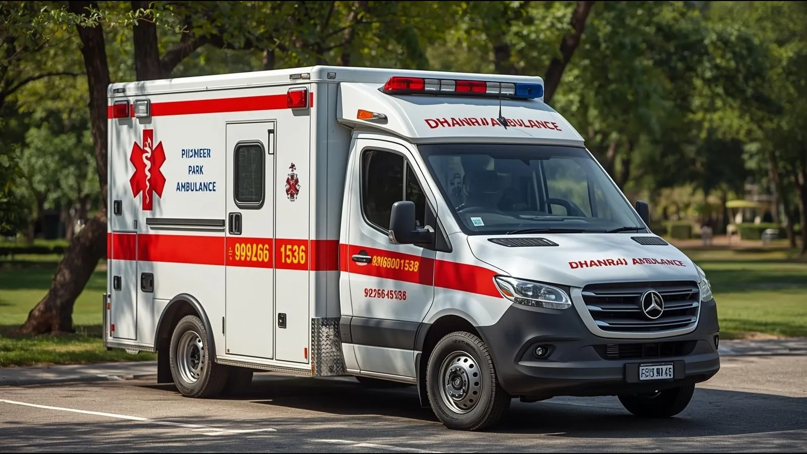 Ambulance services in Pioneer Park 24/7 Gurgaon