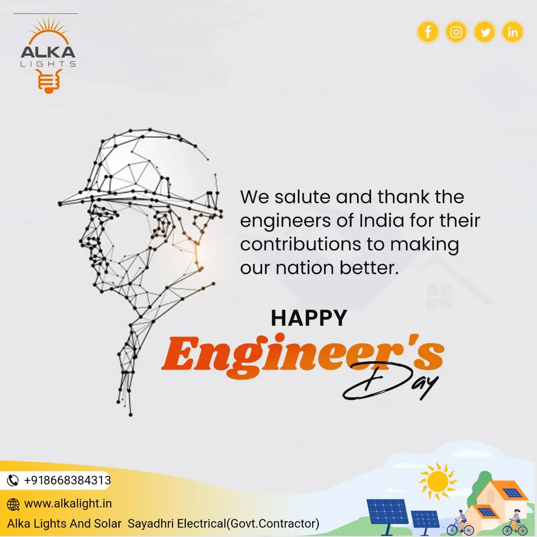 ## 🔥 Engineer's Day Power Up! 💡 🎯 Wishing all the brilliant engineers a happy Engineer's Day! Ma...