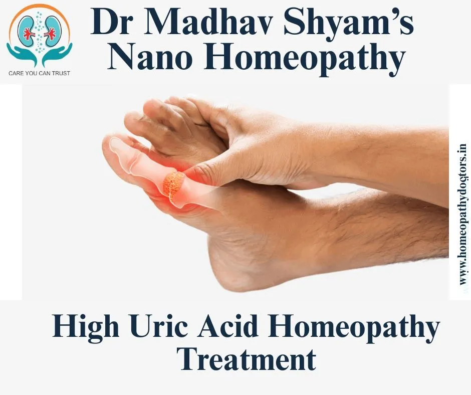 Here are some commonly used homeopathic remedies for high uric acid and gout (Hyperuricemia & relate...