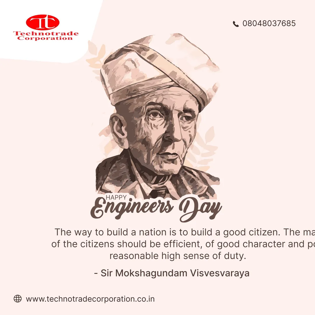 โ๏ธ๐ On this day, we honor Bharat Ratna M. Visvesvaraya ๐ โ the man who inspired generations of eng...