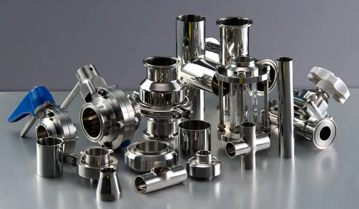 Our wide range of SS dairy fittings includes SS bends, SS tees, SS reducers, SS unions, SS clamps, S...