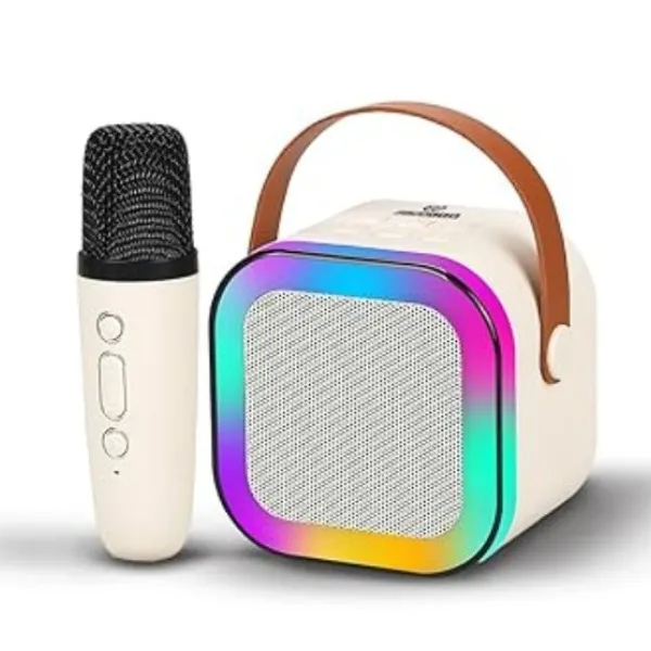 Wembley Rechargeable Karaoke Mic with Speaker for Singing