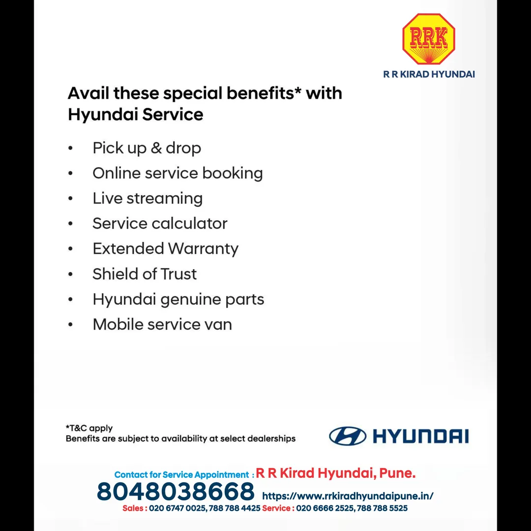 Hyundai Car Workshop Service Care Repair Love Car