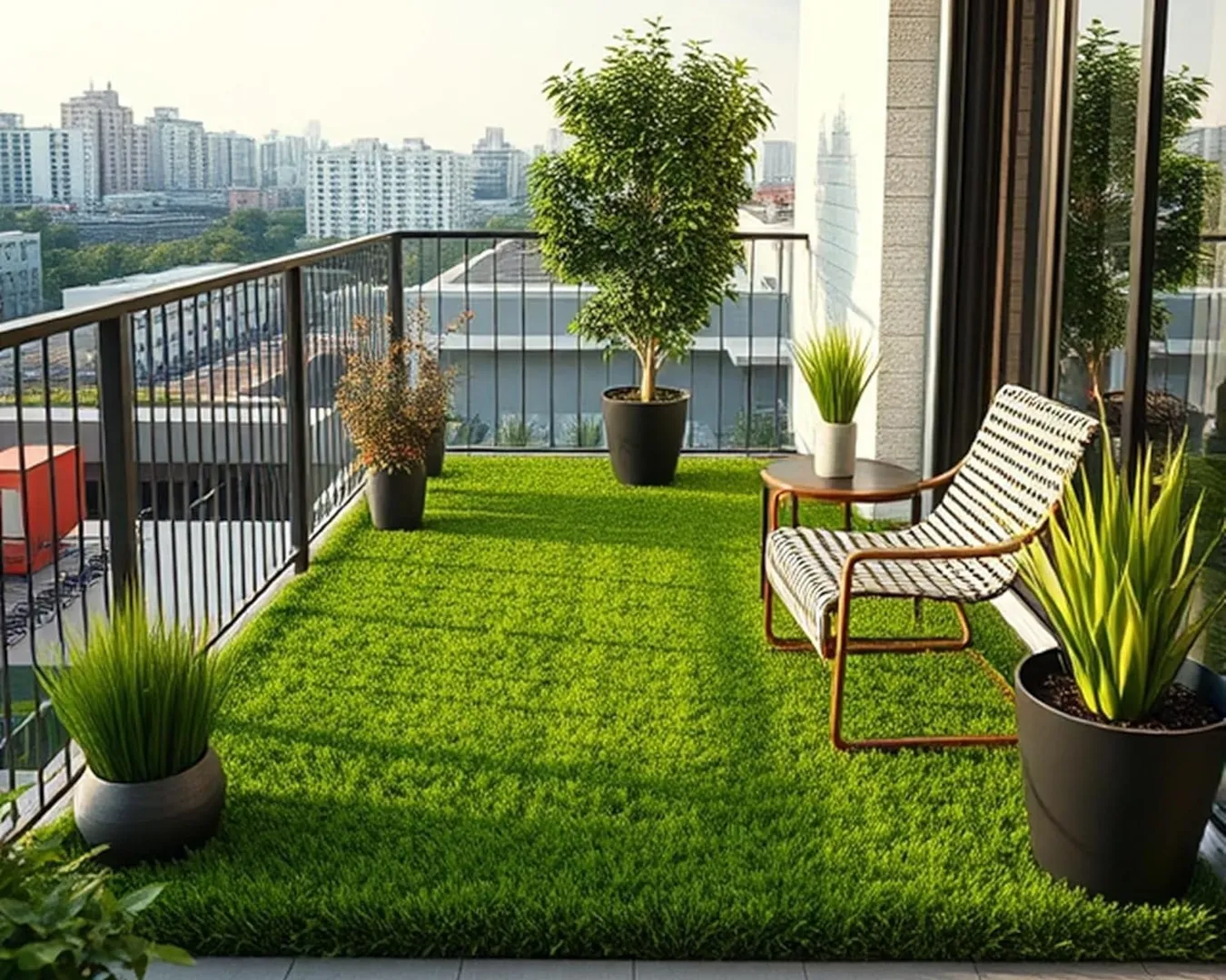 Best Artificial Grass for balcony Manufacturer, Trader, Dealer, Supplier We Panipat Carpet is the le...