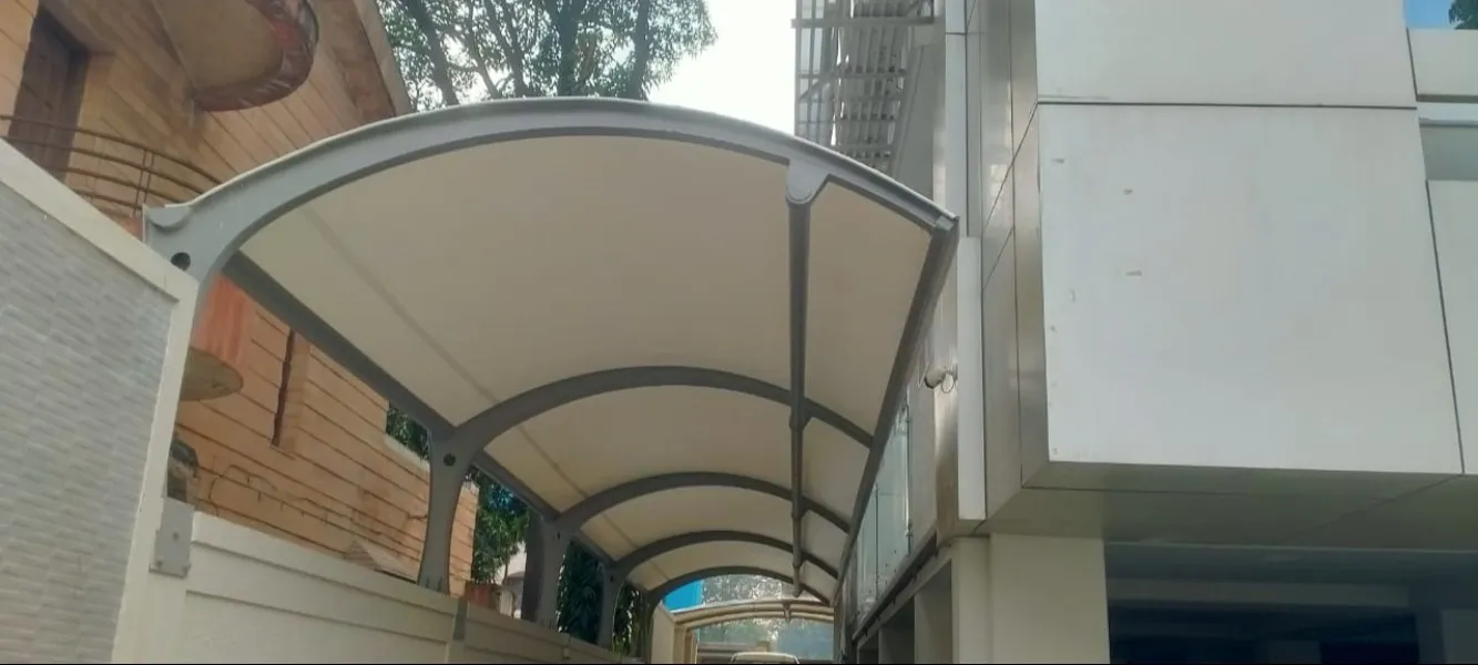 Walkway Covering Structure Service in Nagpur – Safe and Comfortable Passage