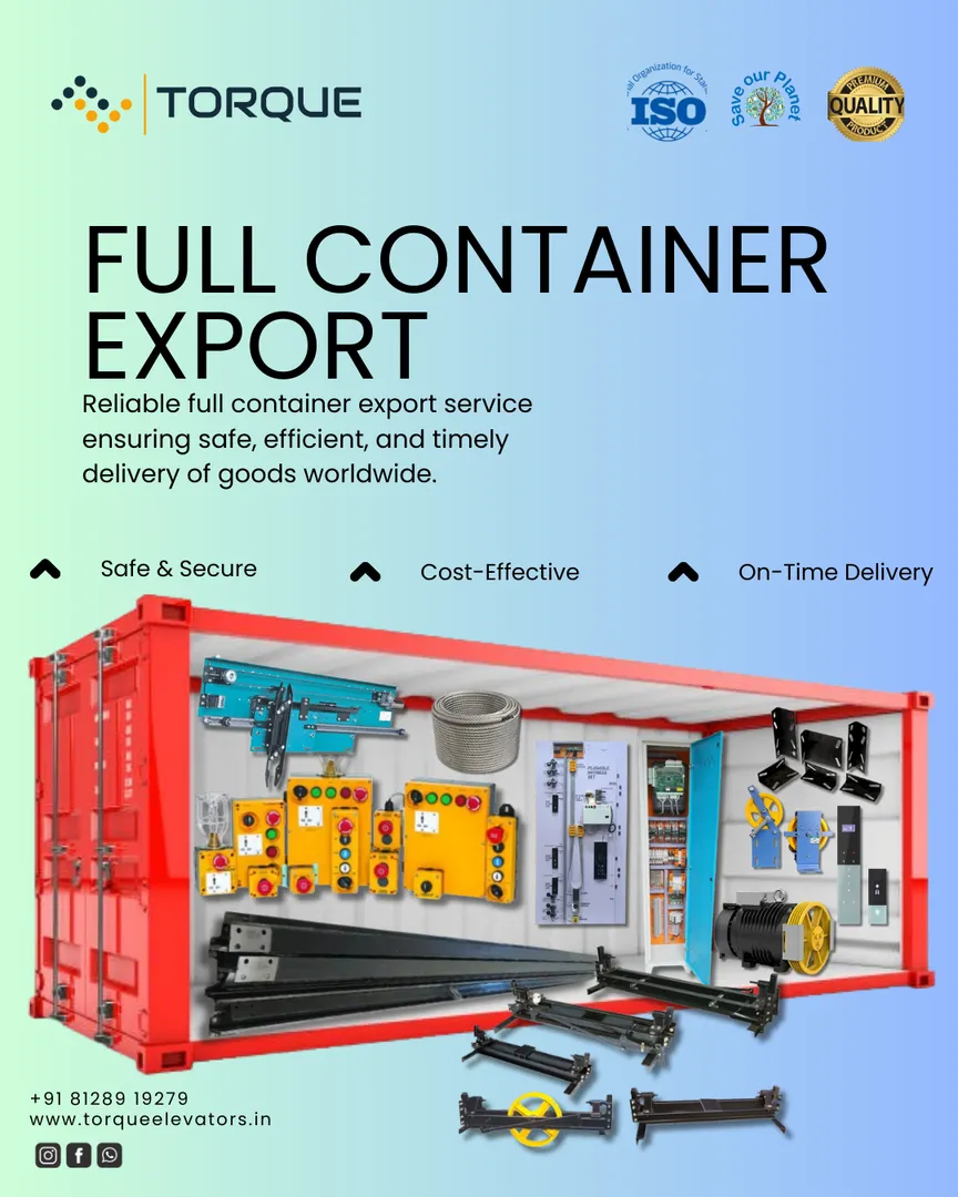 Full Elevator Kit Supply and Export – Torque Elevators LLP