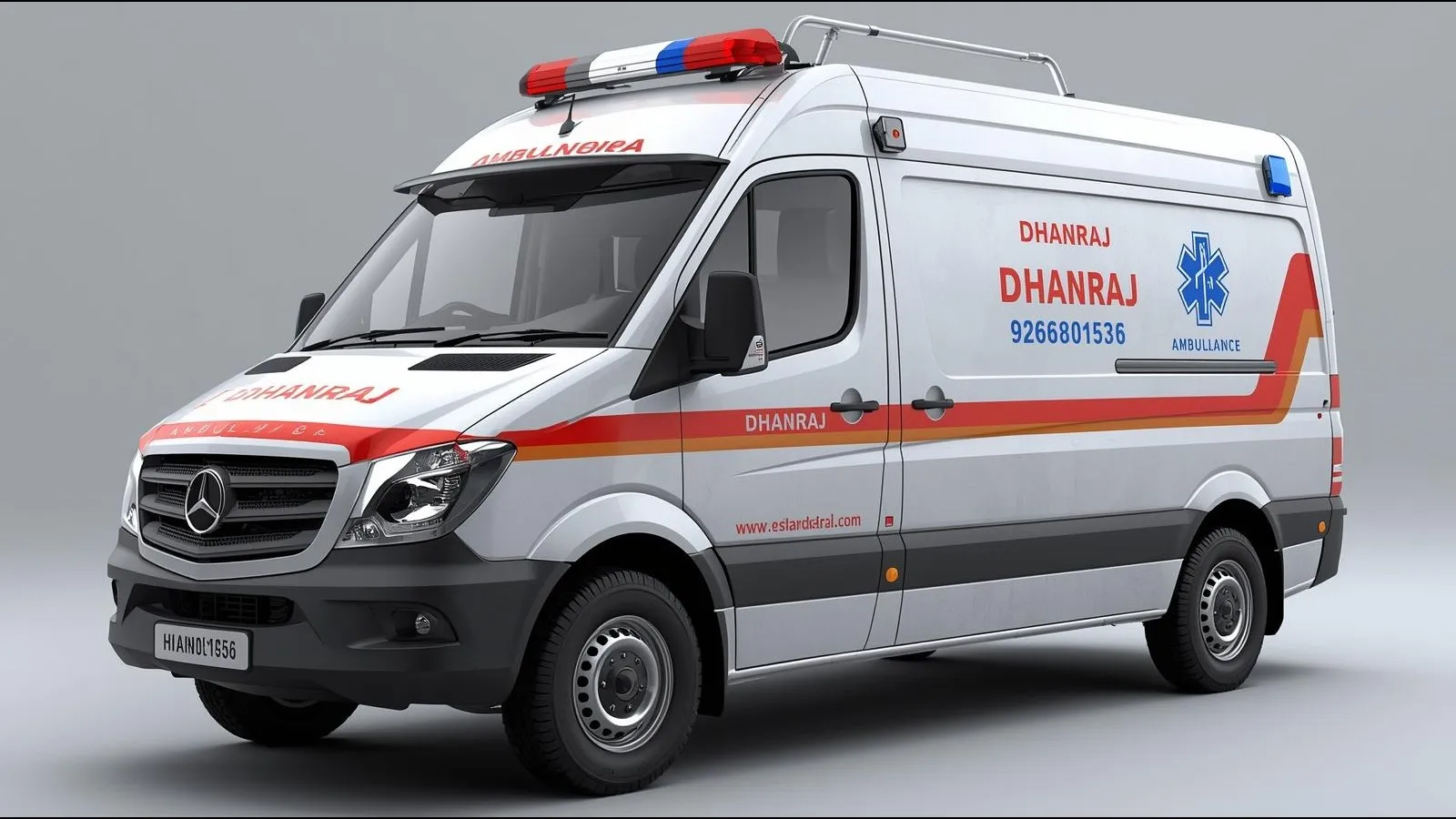 Ambulance services in Crowne Plaza Gurgaon 24/7