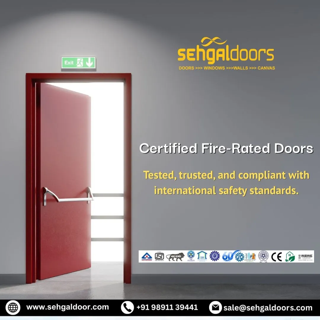 Certified Fire-Rated Doors